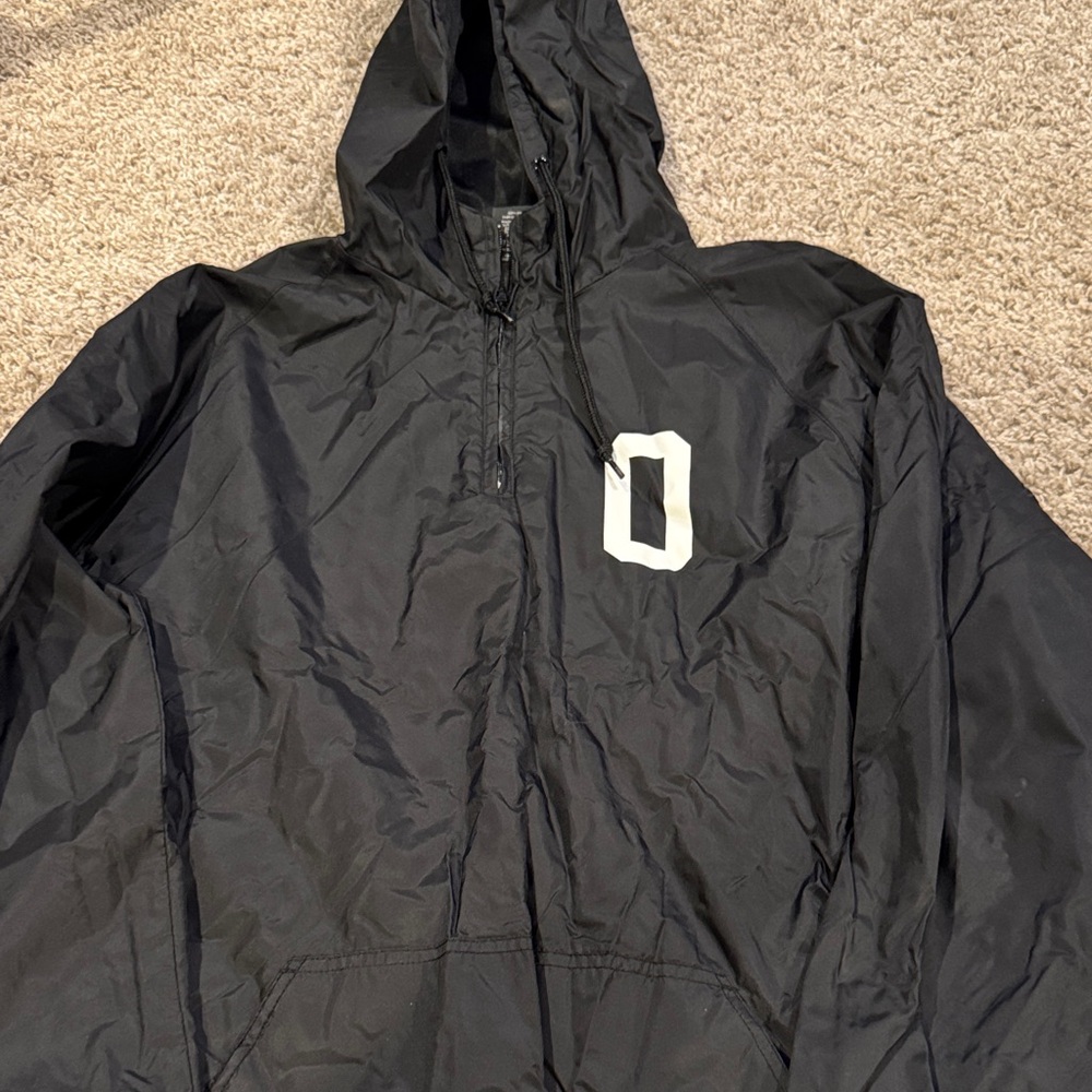 Obey Black Windbreaker Jacket